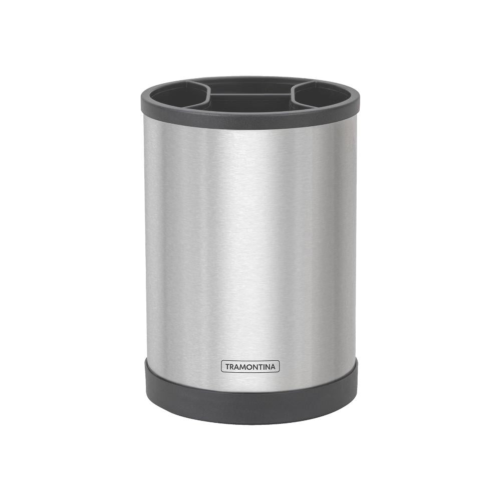 Porta Utensílios Giratório Plurale em Aço Inox - Tramontina 61538130