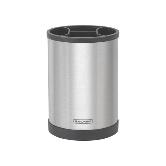 Porta Utensílios Giratório Plurale em Aço Inox - Tramontina 61538130