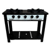 SEMINOVO - Fogão Industrial a Gás Bravo 2 Bocas Duplas Espera Forno Br2b Branco - Venâncio