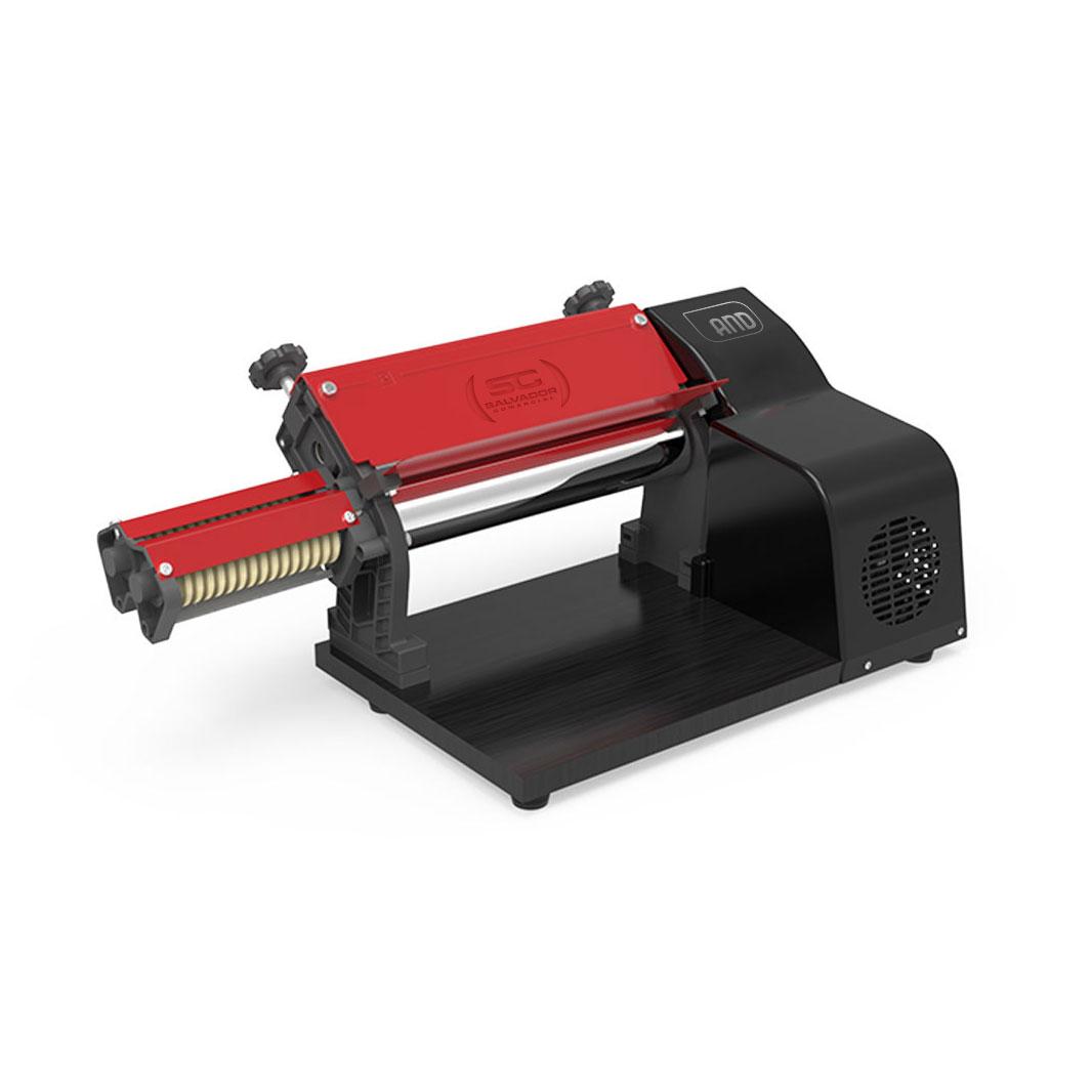 Cilindro de Massas Elétrico Talharim Preto 28cm 220V Anodilar com Corta e Fecha