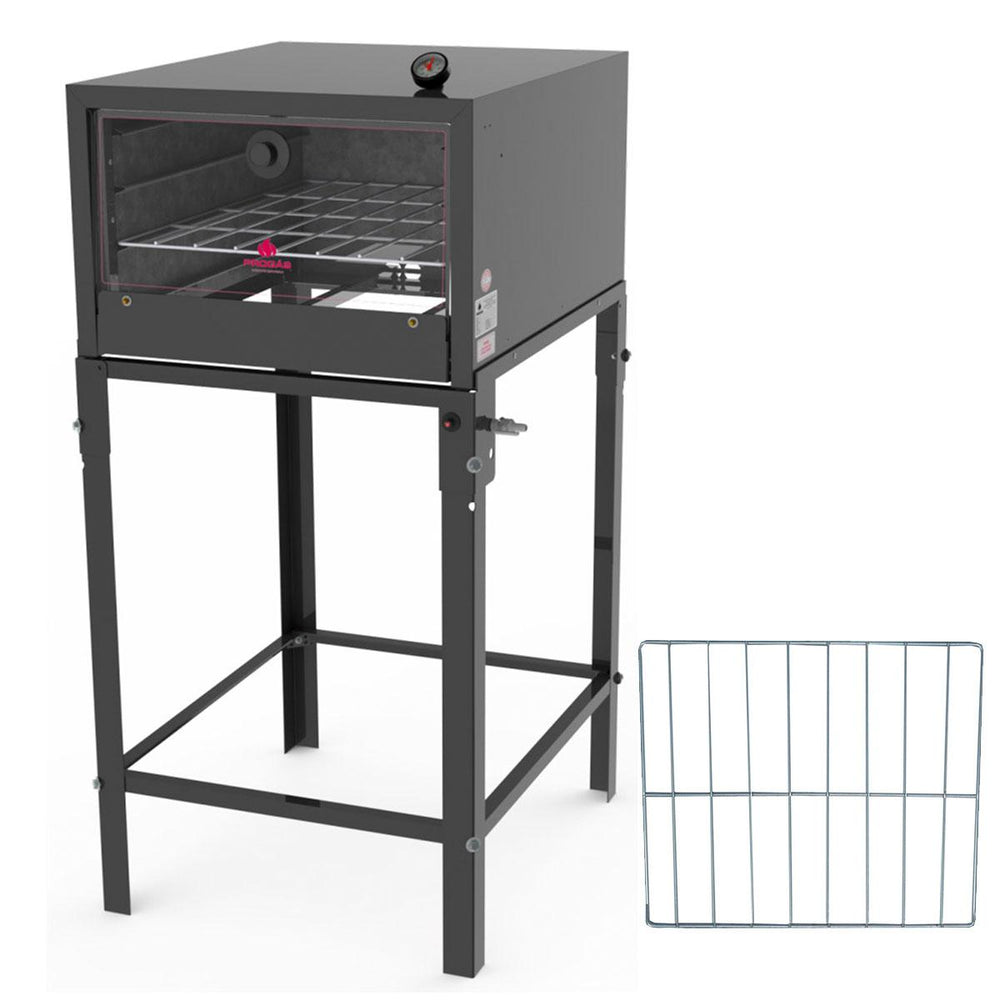 Kit Forno De Lastro a Gás Refratário Com Cavalete FSP-6800 AT + Grade Extra - Progás