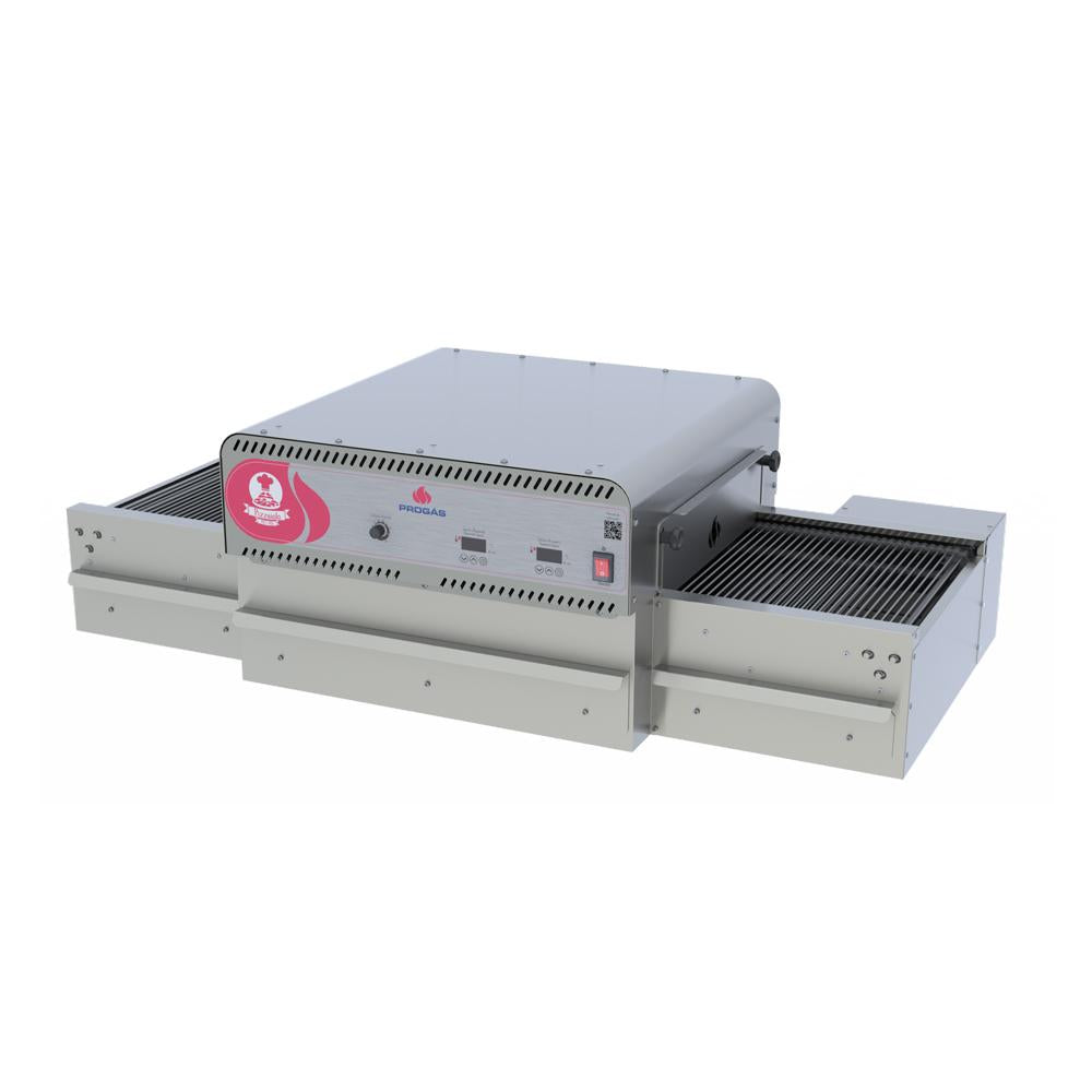Forno Esteira Elétrico Pizzas 40cm Profissional Alta Produção Inox Trifásico PRFE-400 380T - Progás