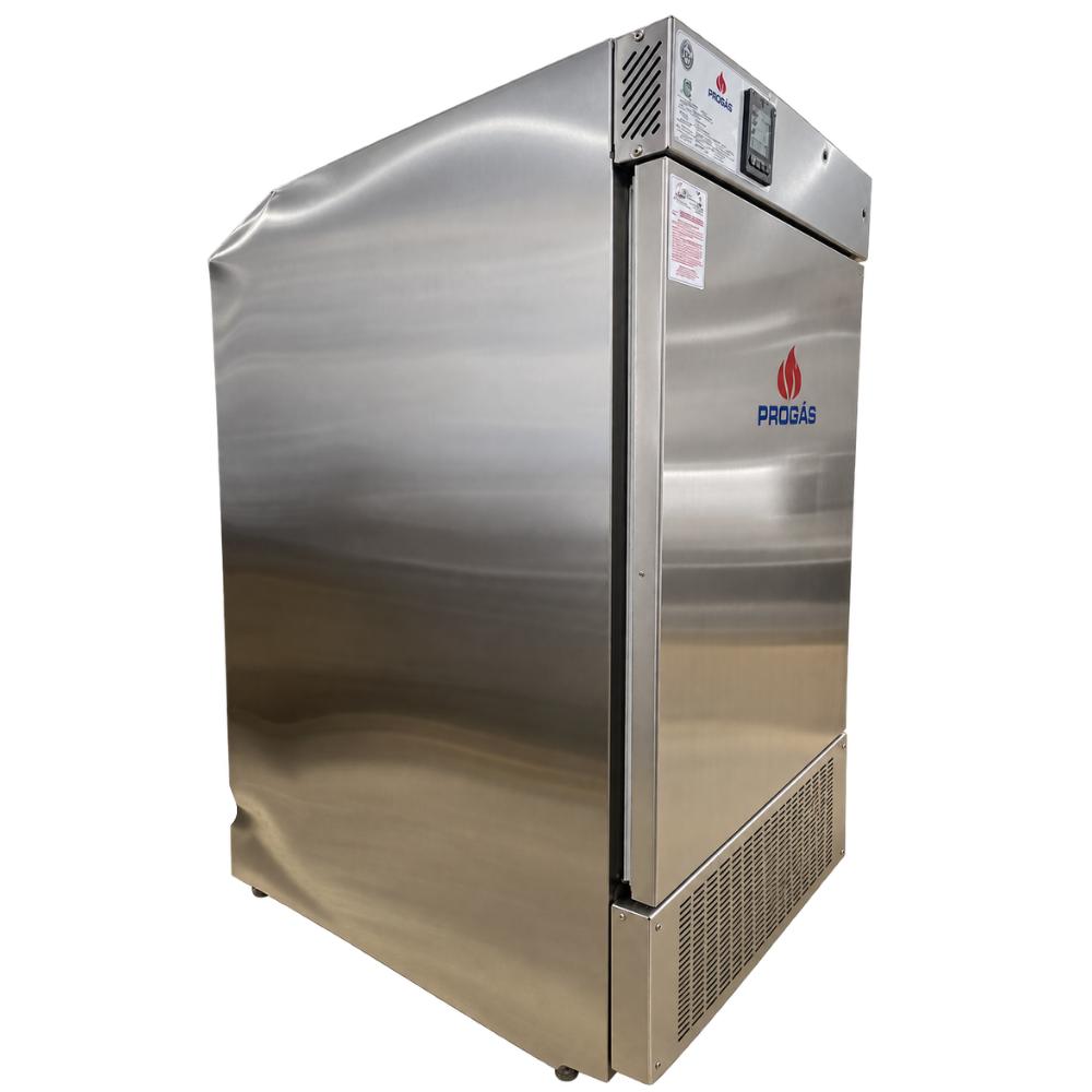 SEMINOVO - Armário Crescimento Câmara Padeiro Noturno Inox 5ºc a 60ºc 10 Esteiras PRCL-100 220V - Progás P46531