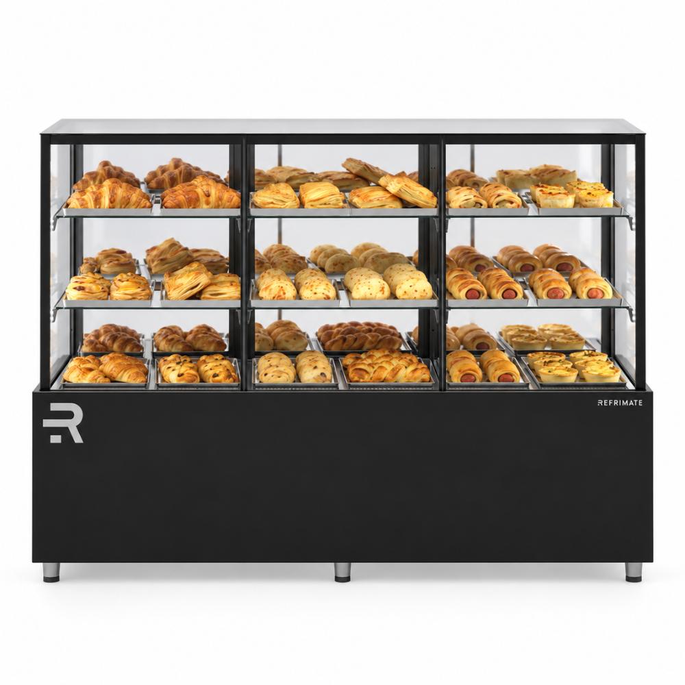Confeitaria New Vanguard Plus Quente  155cm  60ºc  Cnvpq 1550  220v - Refrimate