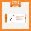 Kit - 6 Colheres de Sobremesa Ipanema Com Lâmina Em Aço Inox Cabo Preto Csptop - Tramontina