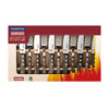 Jogo de Talheres Para Churrasco Jumbo Em Aço Inox Com Cabo Castanho Polywood 12 Peças - Tramontina 21199996
