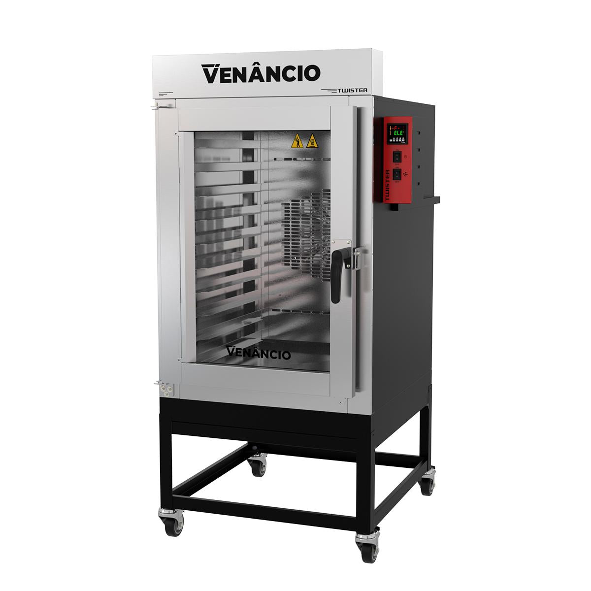 Forno Turbo Industrial 10 Esteiras Elétrico Para Padarias Trifásico Twister Externo Pintado FVT8ET 380t - Venâncio 57390