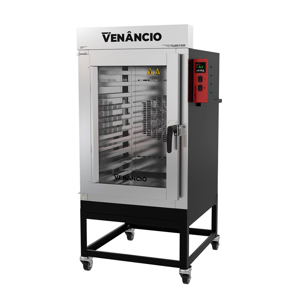 Forno Turbo Industrial 10 Esteiras Elétrico Para Padarias Trifásico Twister Externo Pintado FVT8ET 380t - Venâncio 57390