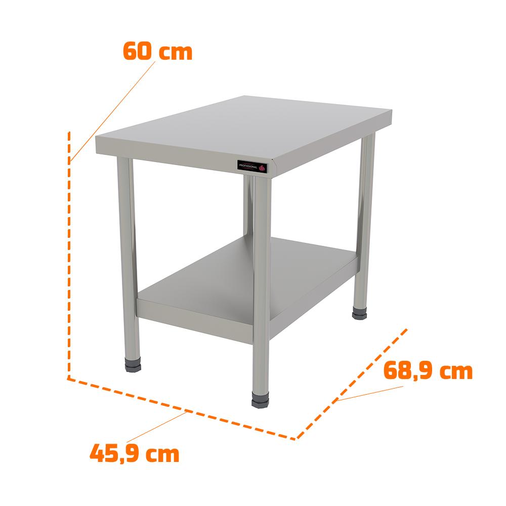 Cavalete de Apoio Inox Para Chapa e Char Broiler Profissional PRO-45 – Progás P44800