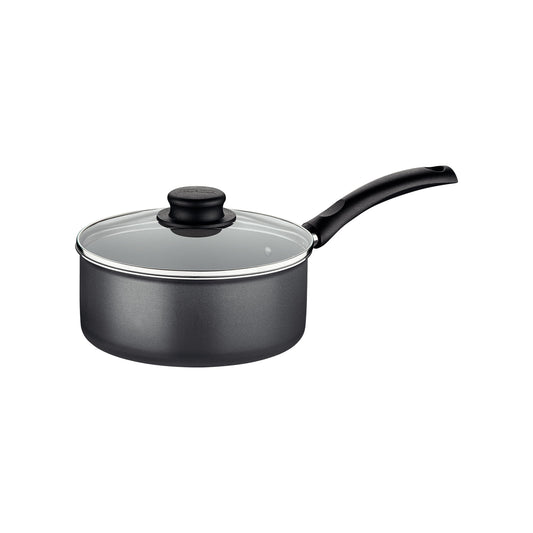 Panela Turim Alumínio Chumbo Antiaderente 1,4l + Cojunto de Garfo e Faca Ipanema 24pc - Tramontina