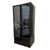 SEMINOVO - Refrigerador Expositor Vertical Bebidas Duas Portas Vidro 691L VB70AH All Black 220V - Metalfrio