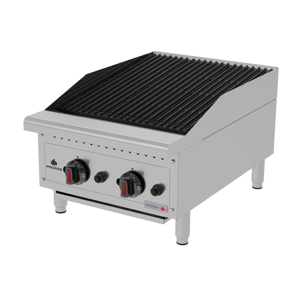 Char broiler Chapa Churrasqueira Profissional Lanchonetes Inox a Gás 45cm Pro-45cb P44599 - Progás