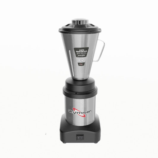 Liquidificador De Baixa Rotação Comercia Inox 2 Litros Monbloco 1/2 CV 3500RPM L2 Bivolt - Skymsen 70978.6