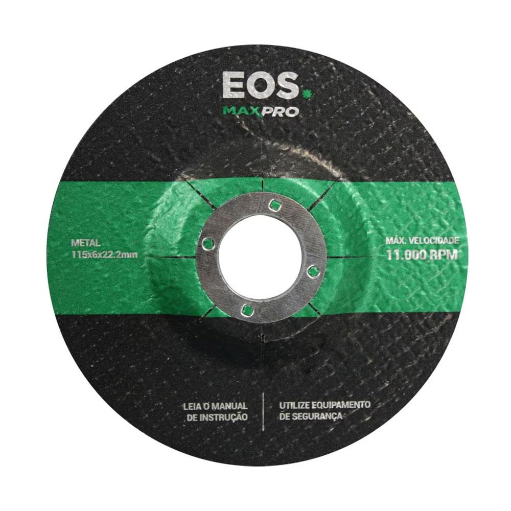 Esmerilhadeira Elétrica Angular Profissional 4.1/2 Pol 850W Max Pro EEM01PRO 127V + 3 Discos Extras - EOS