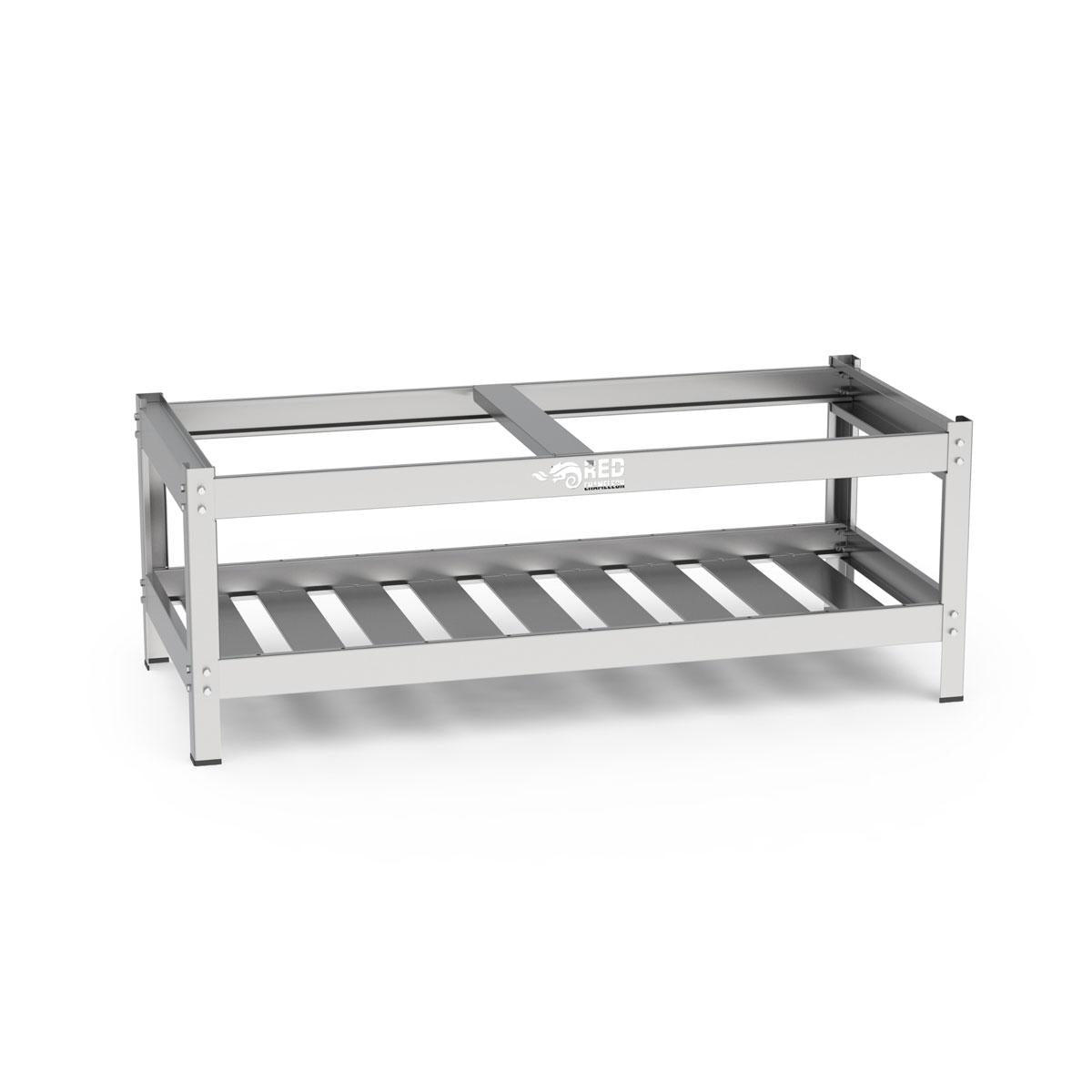 Bancada de Apoio Aberta Total Inox 430 Para Chapa CHEXP1525 Mod BACE1525 - Red Chameleon 267945-0