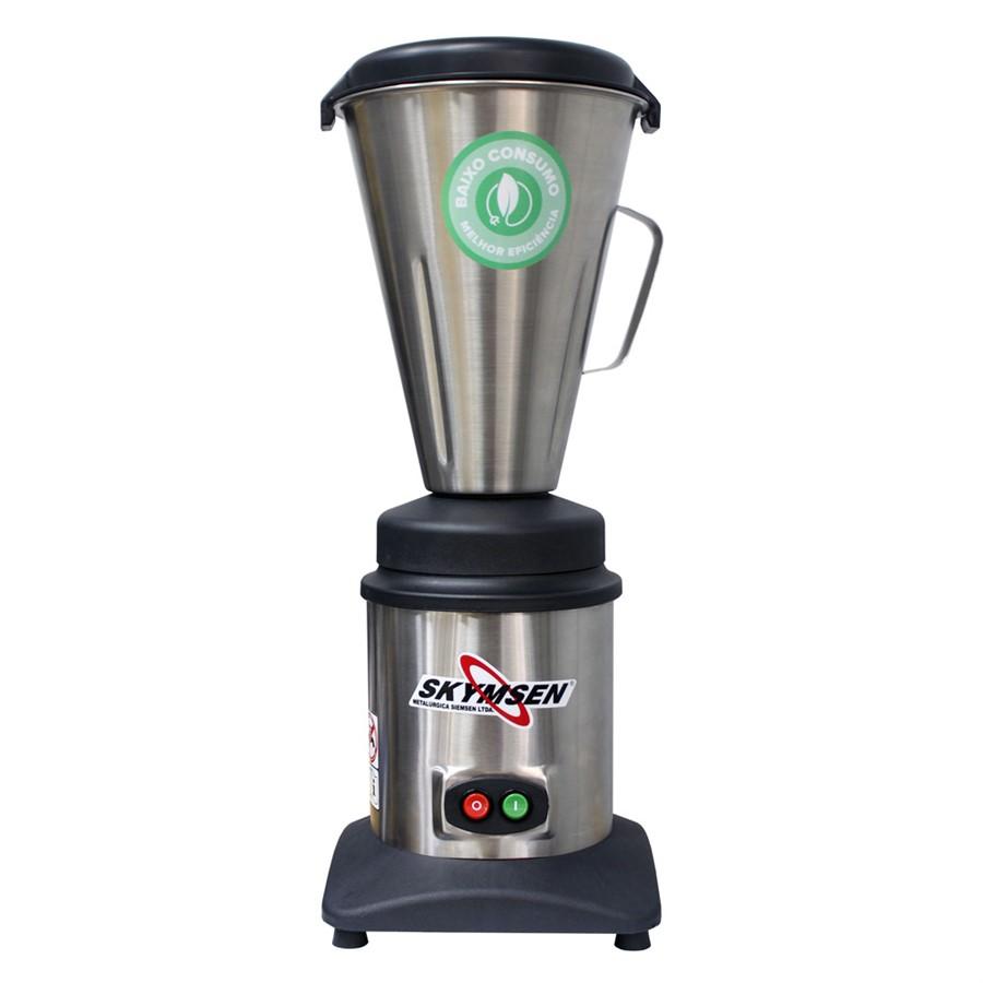 Liquidificador Comercial Baixa Rotação Copo Monobloco Inox LC3 3,6L Bares Restaurantes Skymsen