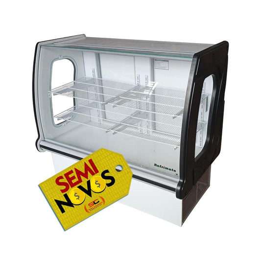 Semi - Vitrine New Panoramica Seca 1,26m, Vnps 1260 - Refrimate