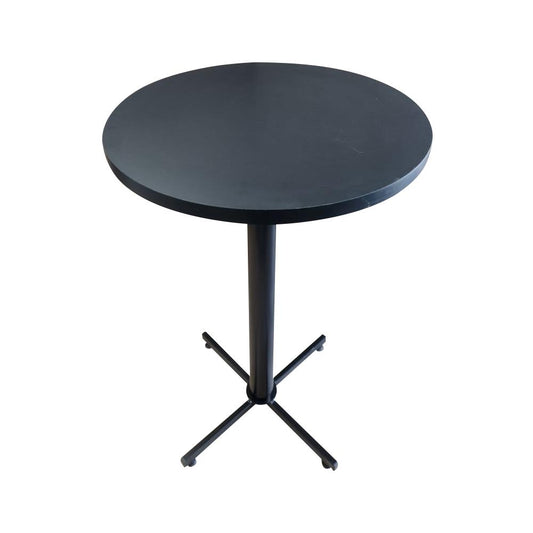 SEMINOVO - Mesa de Metal Redonda Lucchese Preta - Benfati