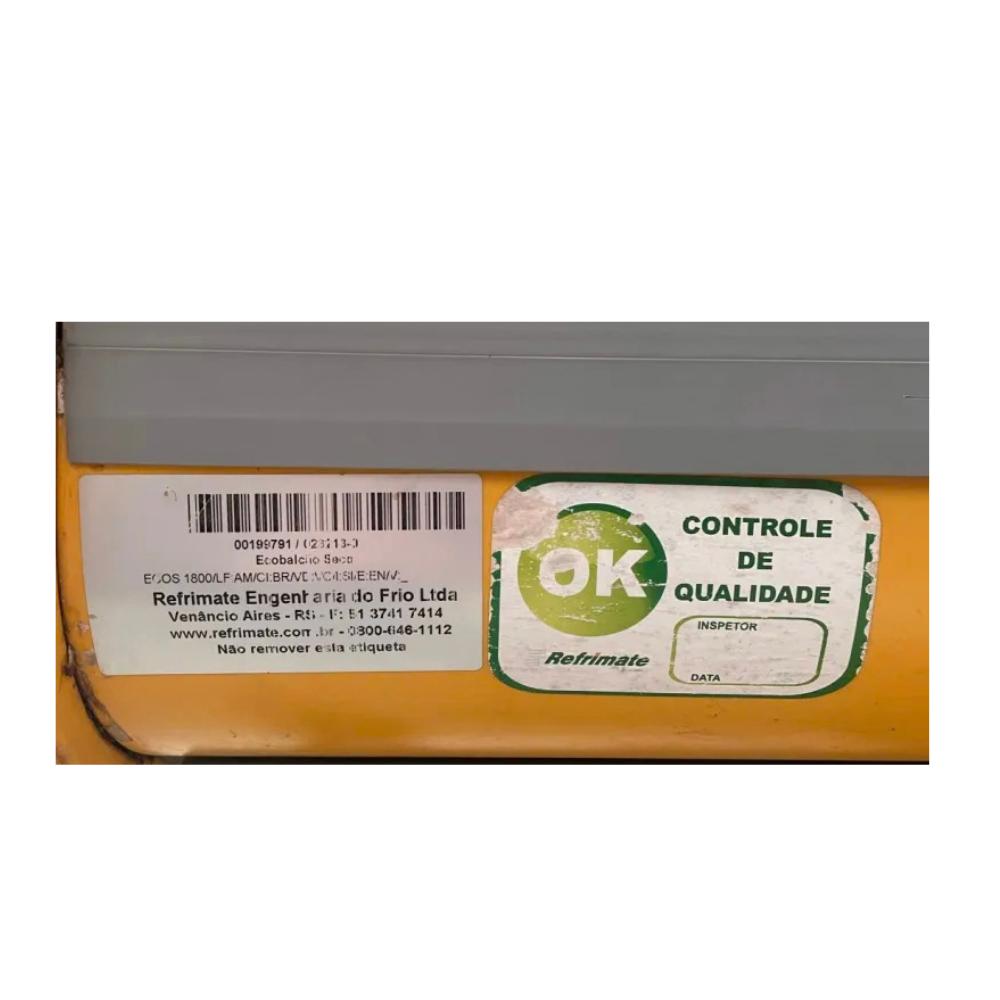 SEMINOVO - Eco Balcao Seco Amarelo, Ecos1800 - Refrimate