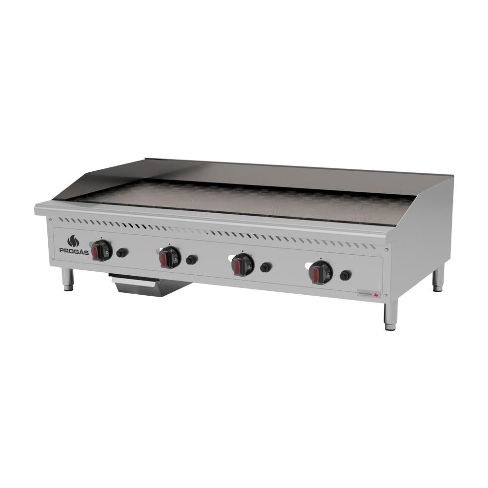Chapa Lanche Bifeteira a Gás Profissional Para Lanchonetes Inox 120cm PRO-120CH - Progás P44606