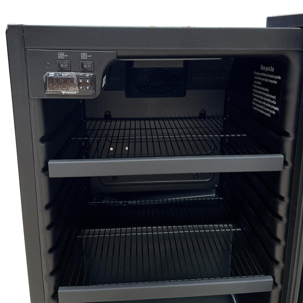 SEMINOVO - Visa Cooler Expositor Cervejeiro Porta Vidro 100L Blue Light EXPVQBL100 Bivolt (com Transformador) - Venax