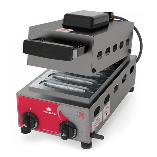Prensa Gás de Crepes Suíço 06 Cavidades Prk-60g Style - Progás