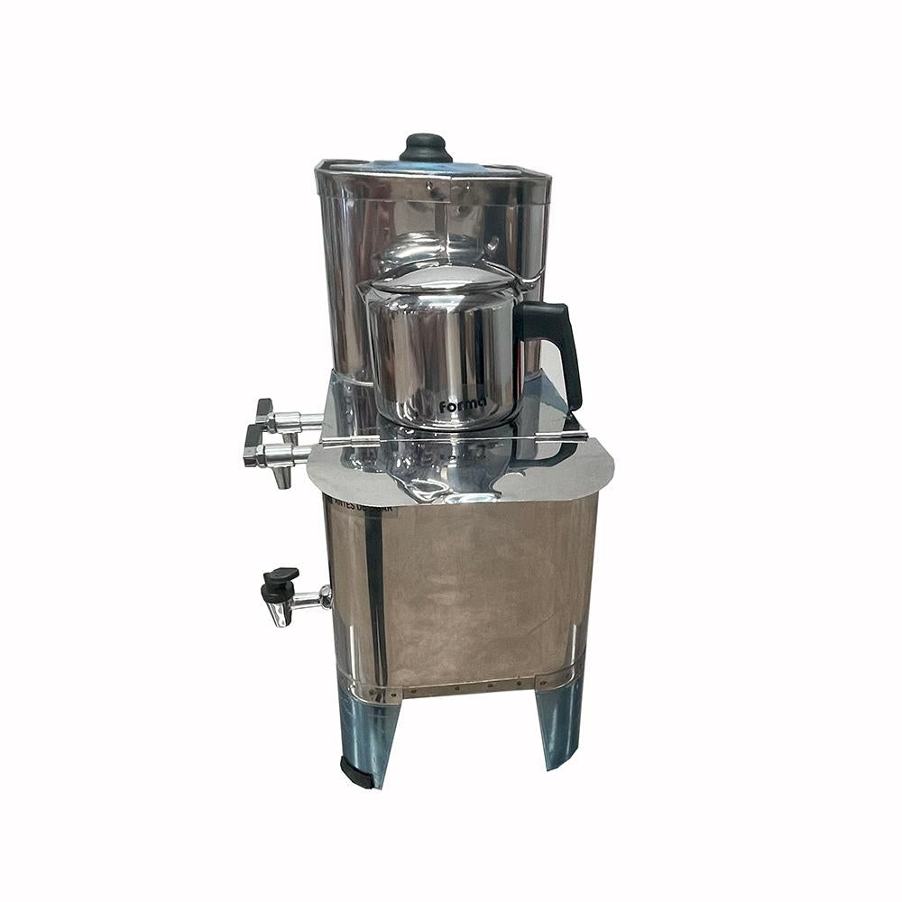 SEMINOVO - Cafeteira Industrial Elétrica Com Bule, Depósito 3L e Esterilizador MC13 127V - Universal