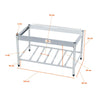 Cavalete de Apoio Inox Chapa Char Broiler Americana Cg120 Cgg120 Mod Cecgp120 - Venâncio