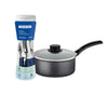 Panela Turim Alumínio Chumbo Antiaderente 1,4L PTC + Faqueiro Ipanema Azul 24pc - Tramontina