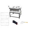 Forno Gás Industrial Infra Roma Inox Firiv110 + 2 Grades Extra + Luva Térmica + pá Pizza - Venâncio