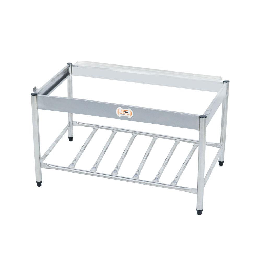Cavalete de Apoio Inox Chapa Char Broiler Americana Cg120 Cgg120 Mod Cecgp120 - Venâncio
