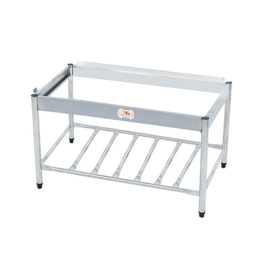 Cavalete de Apoio Inox Chapa Char Broiler Americana Cg120 Cgg120 Mod Cecgp120 - Venâncio