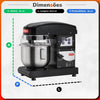 Batedeira Planetaria Digital 5 lt Inox Com Tampa Preta 5l BP-05B Bambina Bivolt - Gpaniz 36135