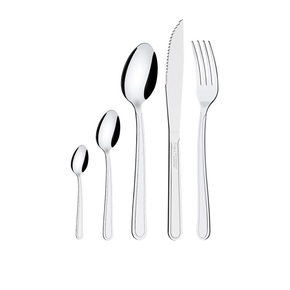 Faqueiro Búzios Com 240 Peças Totalmente Em Aço Inox Ibag - Tramontina
