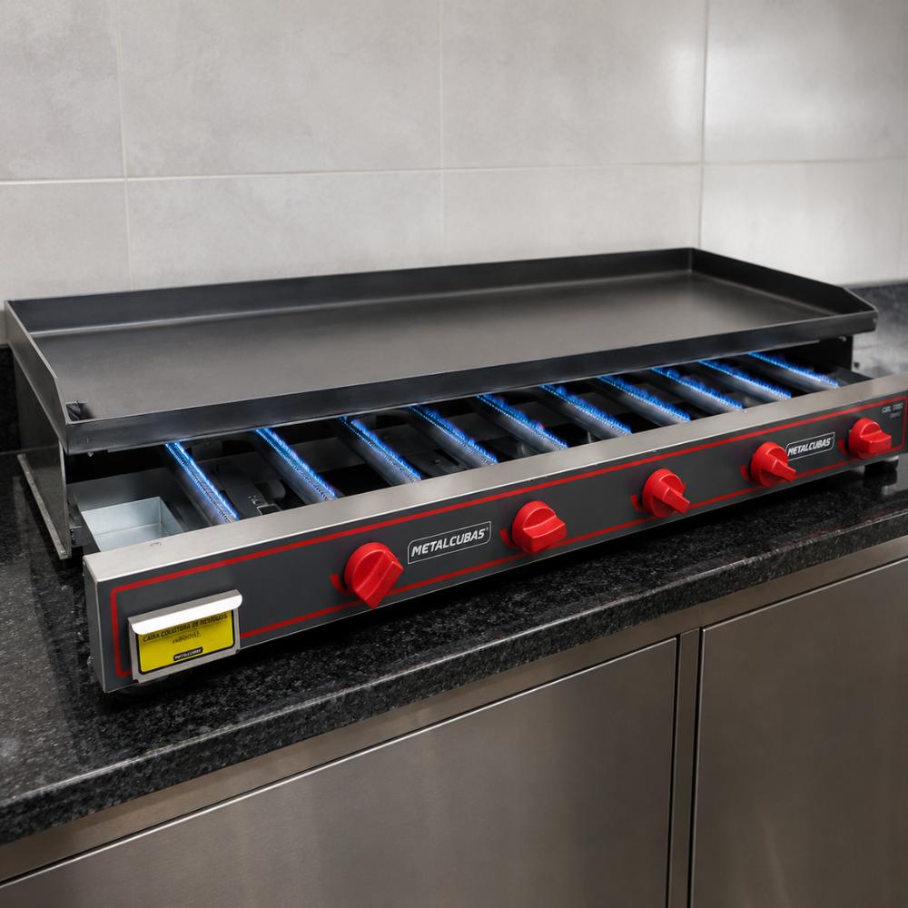 Chapa Lanche Bifeteira a Gás 150 cm Profissional CBG1500 Compact - Metalcubas 23968