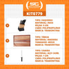 Kit - Faqueiro Plenus 6 Peças + Tábua Para Churrasco 49x35 + Chaira 8 Pol - Tramontina