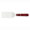 Espátula Fritura Para Chapa Lâmina Inox Cabo Madeira Polywood Vermelho 4" - Tramontina 21165174