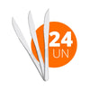 KIT - 24 Facas para Churrasco Buzios em Aço Inox 4 POL FIBAG - Tramontina