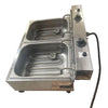 Semi - Fritador Elétrico Profissional Retangular Óleo 2 Cubas Sfe212 Venâncio 220v