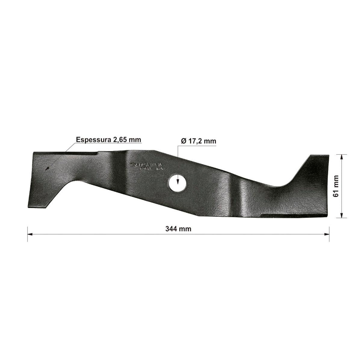 Lâmina de Reposição 350mm Para Cortador de Grama Ce35m2 e Ce35p - Tramontina 78795732