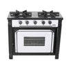 Fogão Industrial com Forno 2 Bocas Duplas Bravo BR2BF Branco - Venâncio