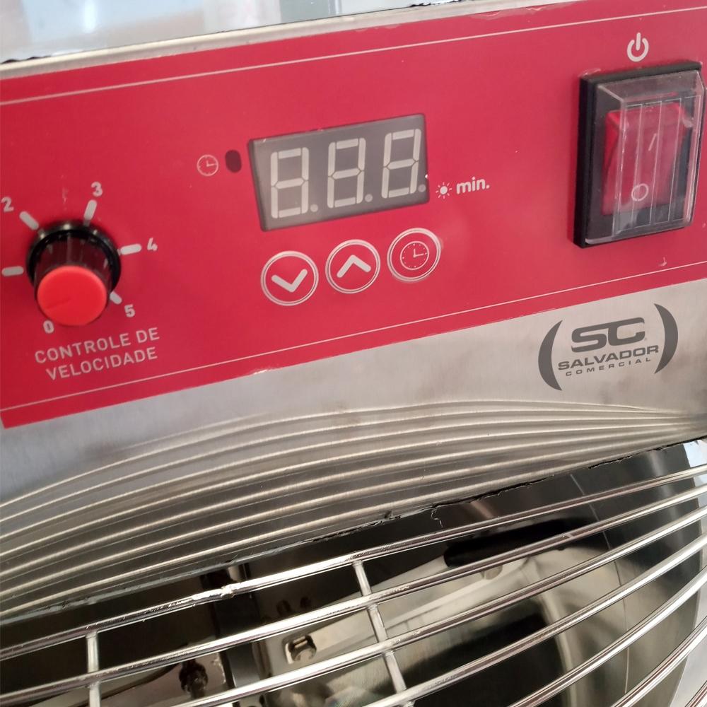 Misturador Mixer 10L / 5 kg massa Coxinha Polenta Prmq-10 Cooktop - Progás Bivolt