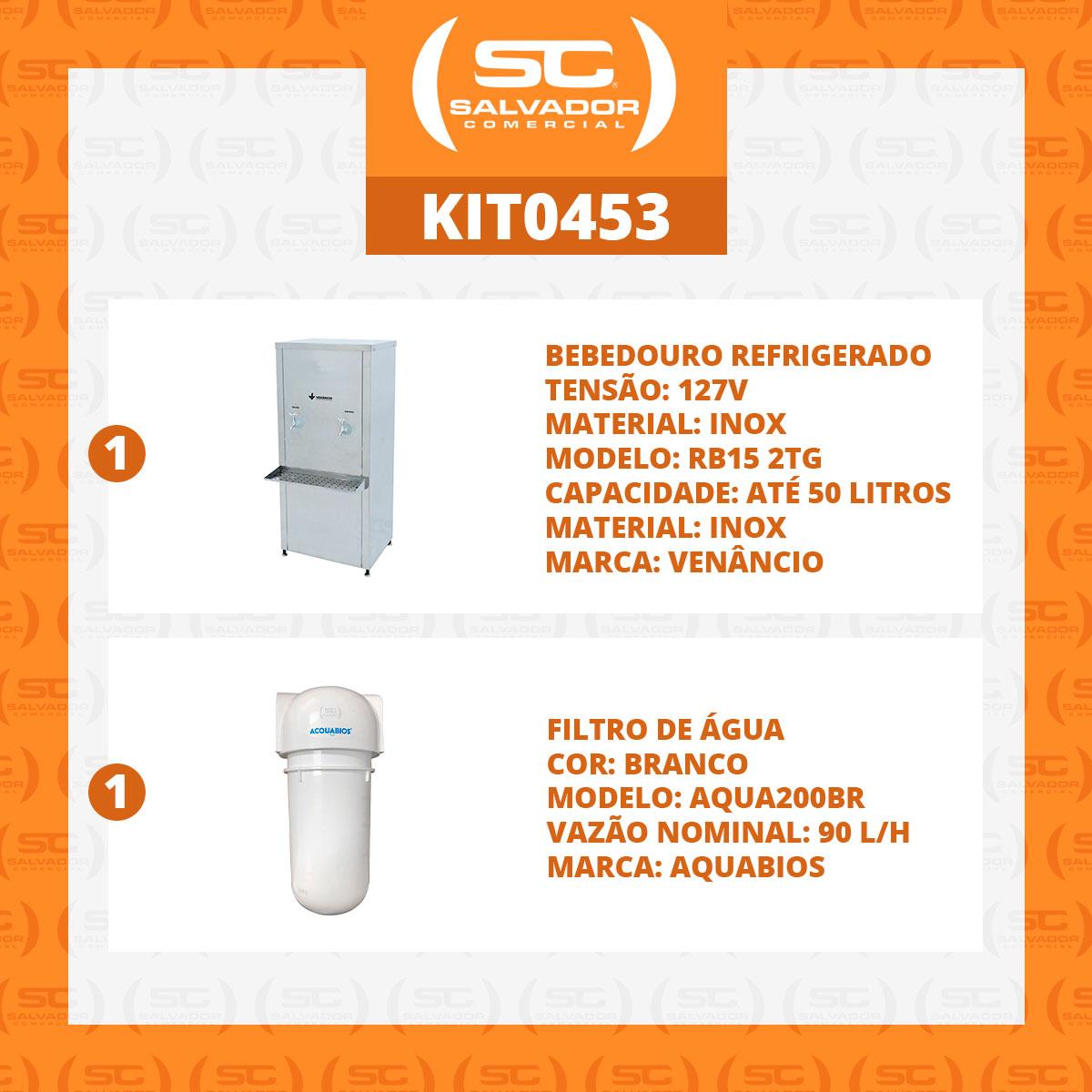 Recipiente Refrigerado 50 Litros Industrial Venâncio RB15 2TG 127V + Filtro