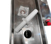 SEMINOVO - Picador Moedor de Carne Profissional Para Açougues Boca 22 Aço Carbono 1cv Pcl22l 220V - Metvisa