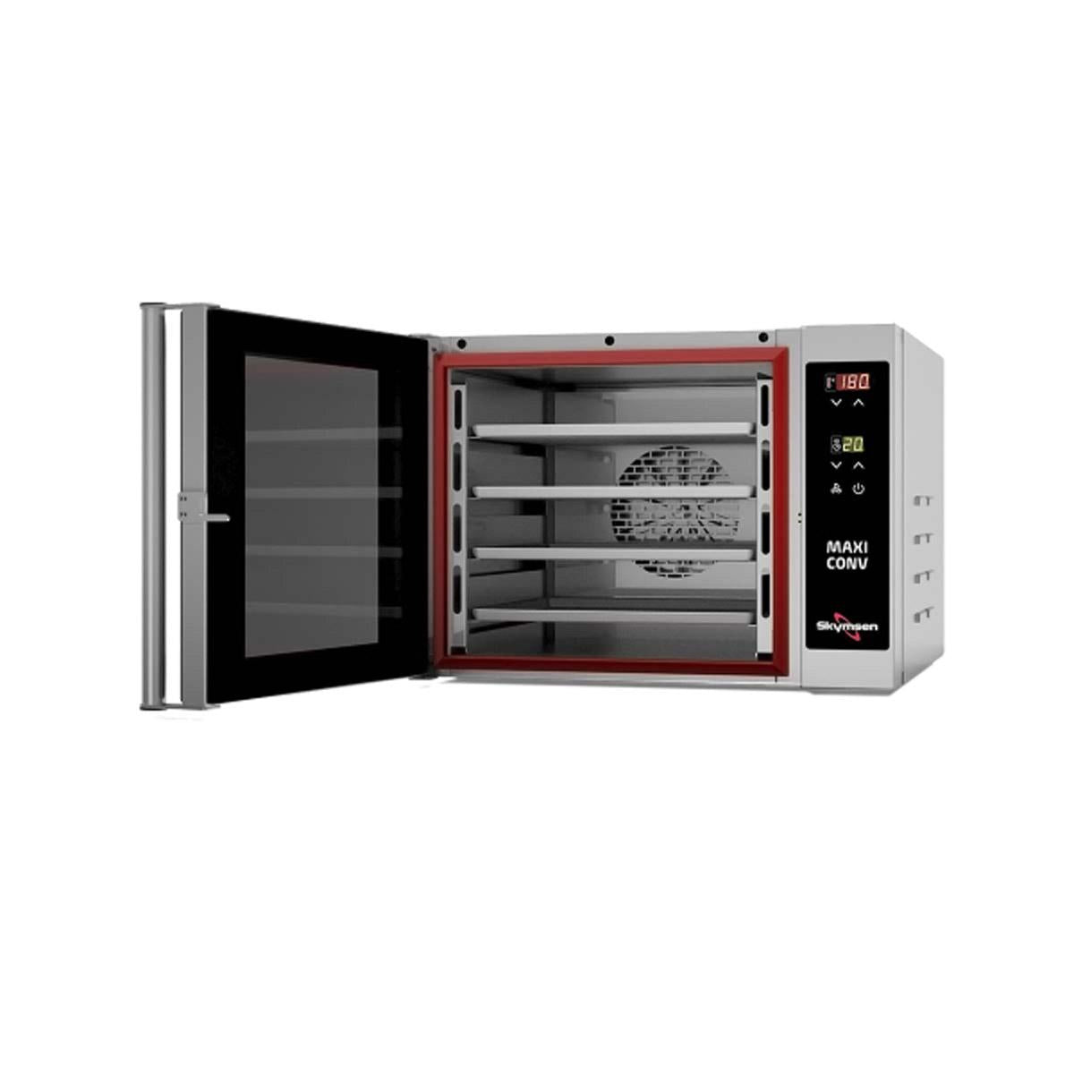 Forno Turbo Elétrico Compacto Digital 220V com Vapor 4 Assadeiras Convecção Maxiconv VP - Skymsen
