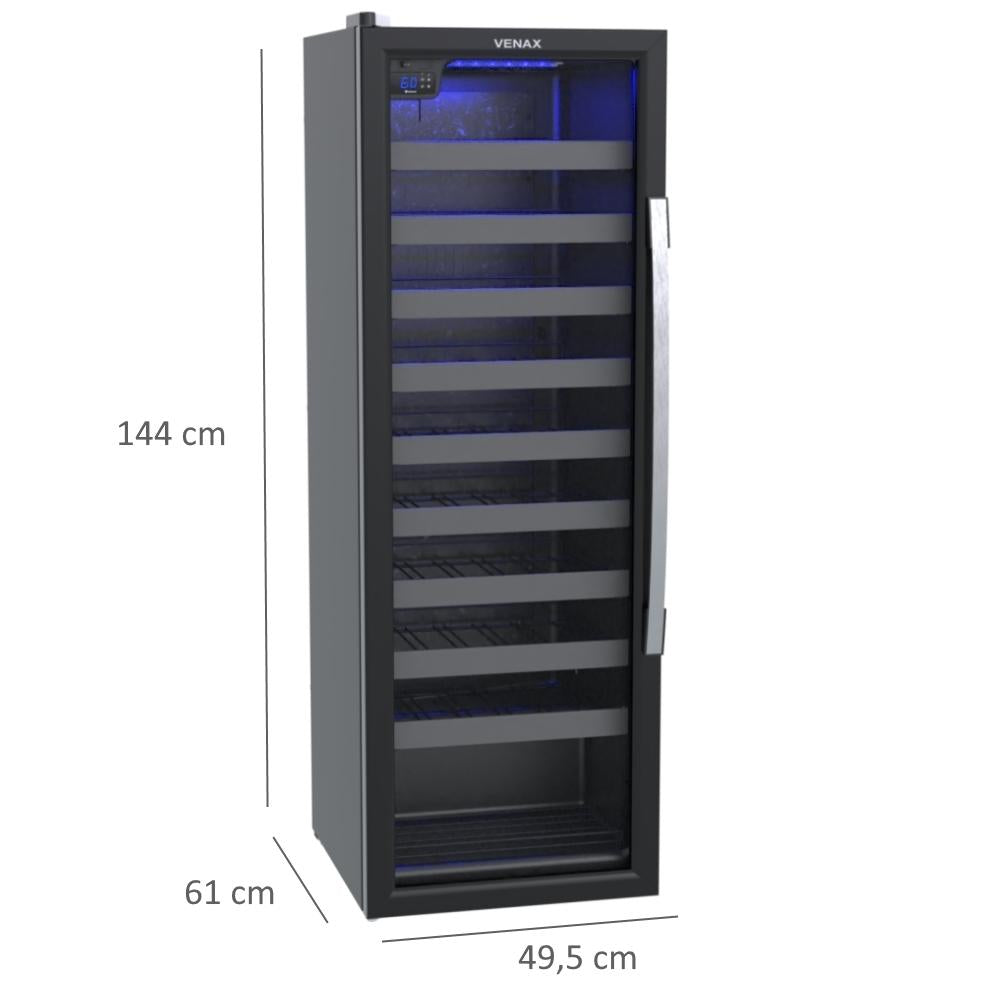 Conjunto Cervejeira 200L Blue Light e Adega 200L 50 Garrafas Piubella 200 127V - Venax