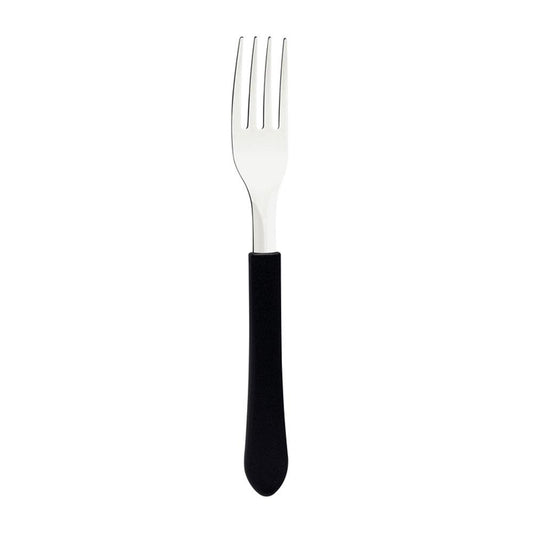 Garfo de Mesa Leme com Lâmina em Aço Inox Cabo Preto GPBAG - Tramontina 23182400