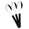 KIT - 48 Colheres de Mesa Leme Com Lâmina em Aço Inox Cabo Preto CPBAG - Tramontina 23183400