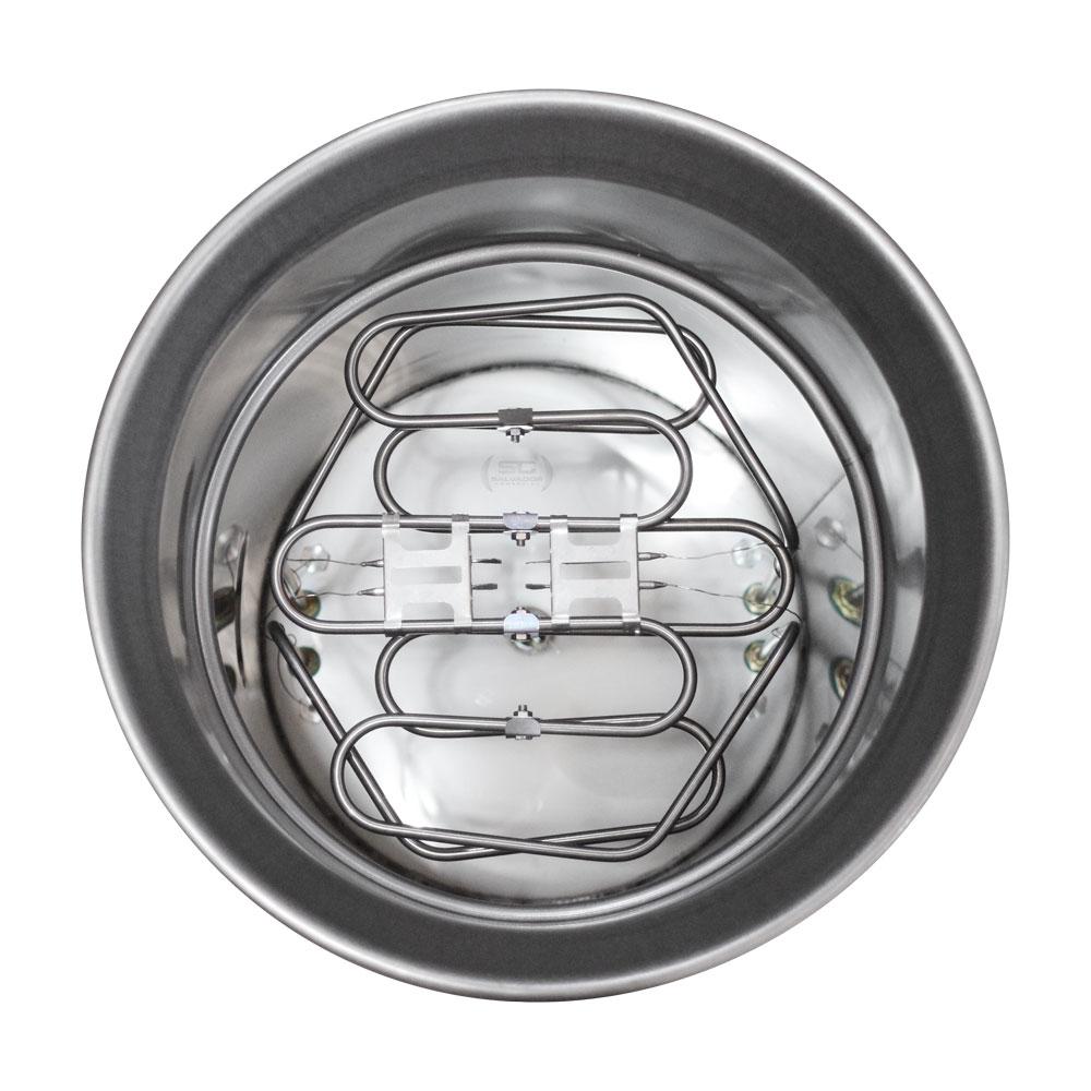 Fritadeira Industrial Elétrica Água e Óleo 24L 8000W FC8 220V - Skymsen