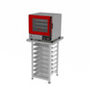 Forno Turbo Prp-004 Plus 220v Vermelho + Bancada Mes-004 Progás + 8 Assadeiras Cimapi